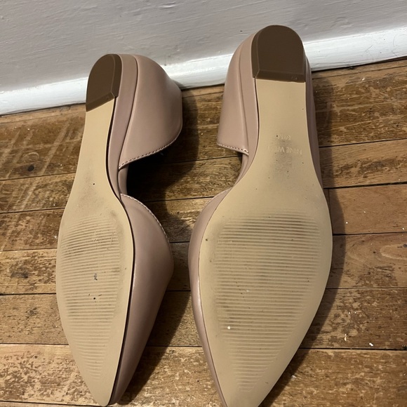 Nine West nude flats size 8.5 - Picture 2 of 2